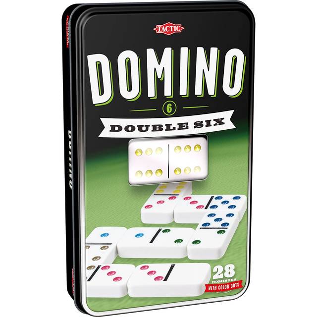 TACTIC Brädspel Domino Double 6