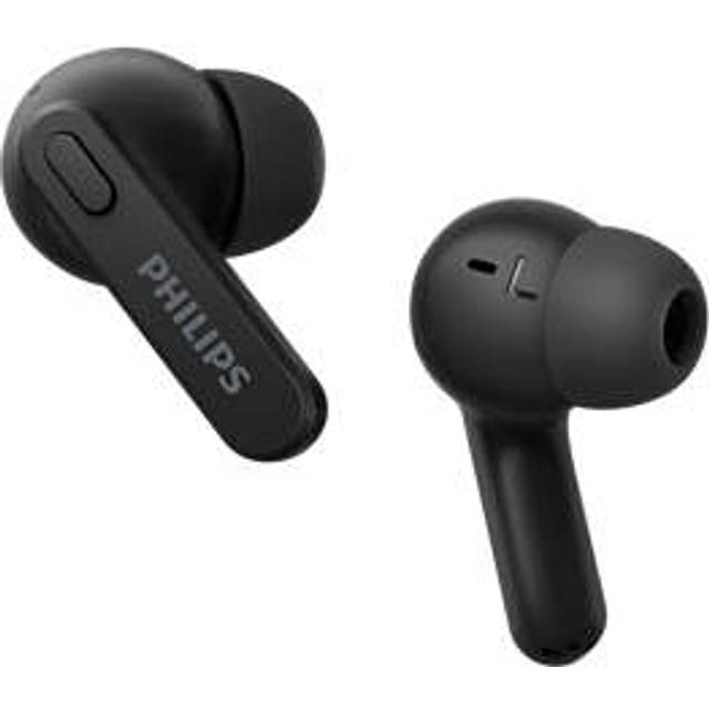 Philips TAT2206GR/00 Hörsnäckor för vuxna, Svett och Fukttåliga, Bluetooth, Upp till 18h Speltid, Mjuka Silikonproppar i 3 storlekar, Inbyggd Mikrofon, Klassisk Design och Behaglig Passform, Grön