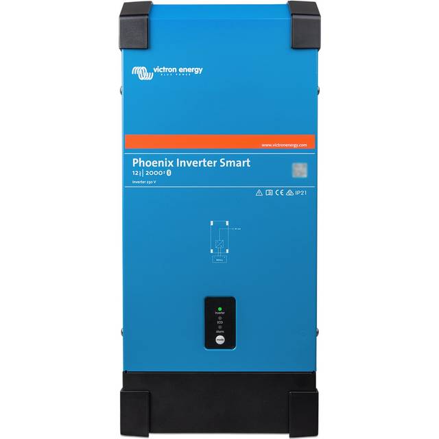 Victron Energy Smart 2000VA 12-Volt 230V AC Ren Sinusvågväxelriktare