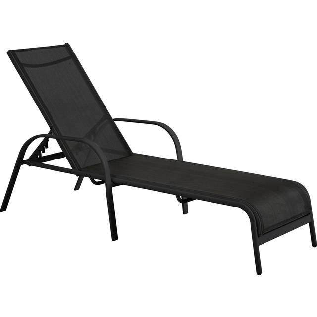 Brafab Rana vilsäng Vit med svart textilene 64 x 192 cm