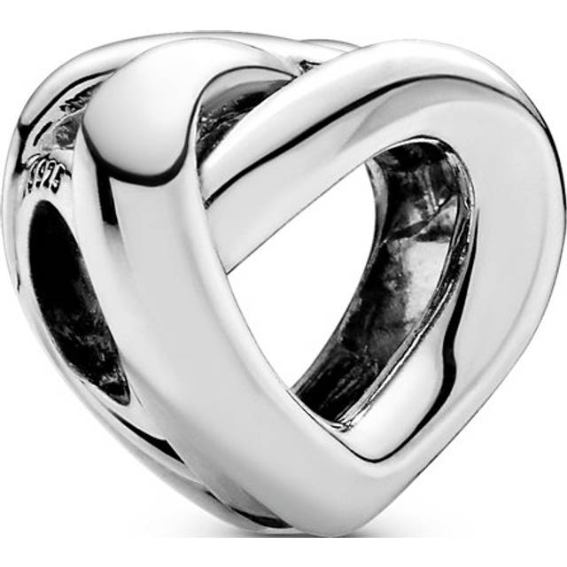 Pandora Knotted Heart Charm - Silver