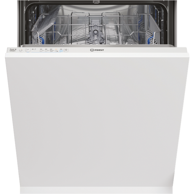 Indesit DIE 2B19 UK Full-size Fully Integrated Dishwasher