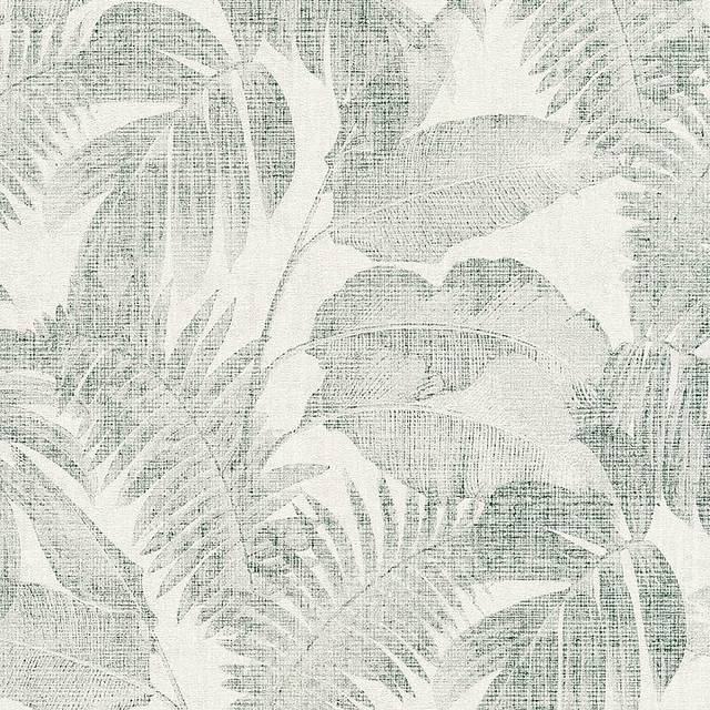 Livingwalls 37396-4 Cosy & Relax Jungle Tapet, 10,05 x 0,53 m, Beige, Grön