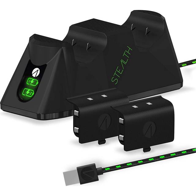 OPEN-BOX Stealth Sx-C100 X Twin Charging Dock for Xbox Series X/S - Black (Xbox Series X)