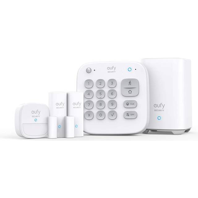 5-Piece Home Alarm Kit White