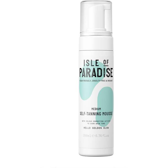 Isle of Paradise – Self Tanning Mousse - Medium 200 ml-Ingen färg