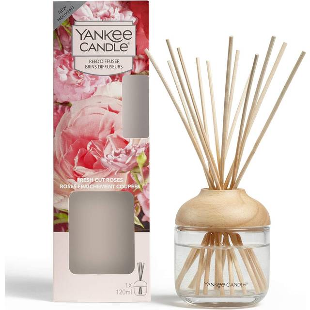 Yankee Candle Reed Diffuser - Fresh Cut Roses - Pink