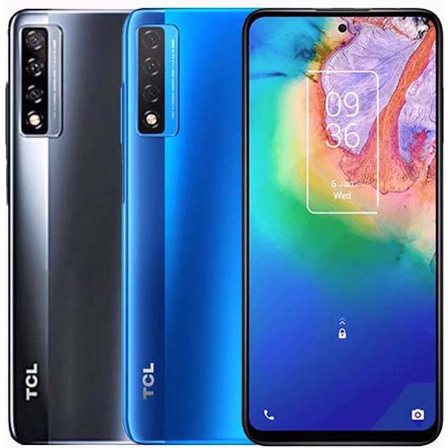 TCL 20 5G 16.9 cm (6.67") Hybrid Dual SIM Android 10 USB Type-C 6 GB 256 GB 4500 mAh Blue