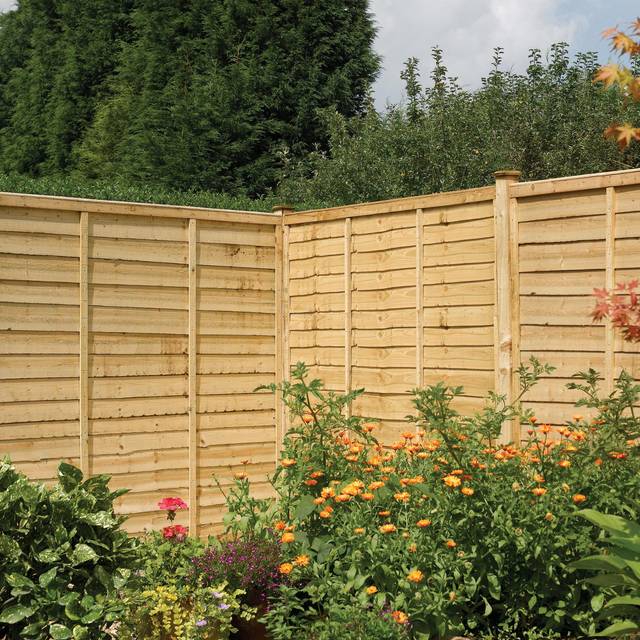 Rowlinson 6x6 Traditional Lap Panel Pressure Treated