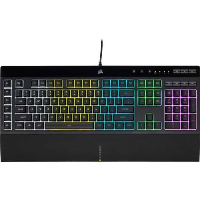 Corsair Gaming K55 RGB Pro (Nordic) - Bedste gamer tastatur - Techii.dk