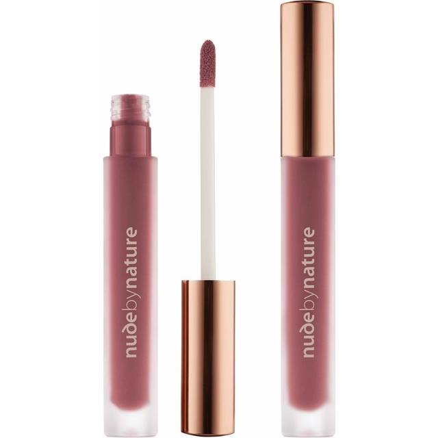 Nude by Nature Satin Liquid Lipstick, 09 Rich Plum