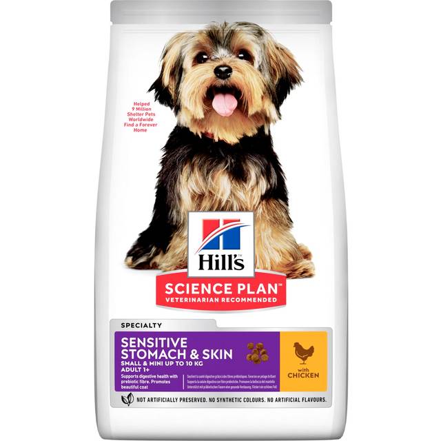 Hills Science Plan Adult Stomach & Skin Small & Miniature Chicken - Dry Dog Food 6 kg