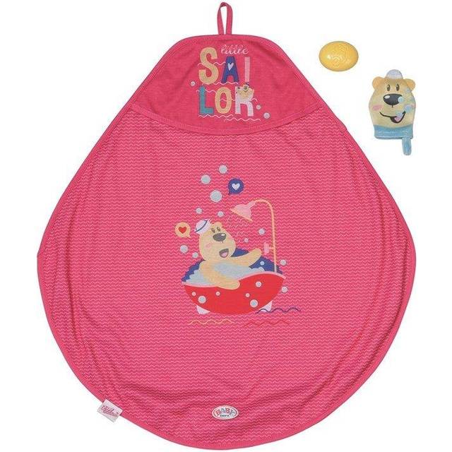 BABY born Bad Handduk med Huva Set