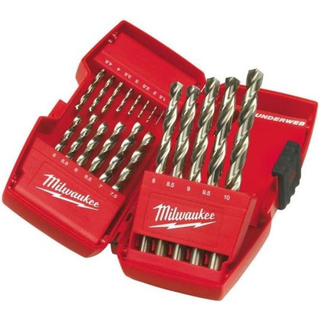 Milwaukee 4932352374 Thunderweb Metal Drill Bit Set - 19pk