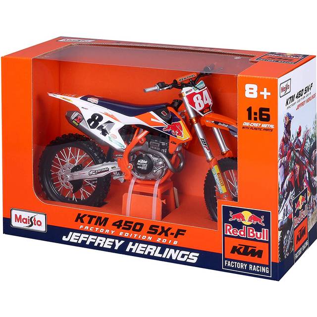 1:6 Motorbike Red Bull Ktm Supercross SX450 2018