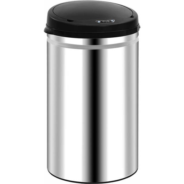 Soptunna med automatisk sensor 40 L rostfritt stål