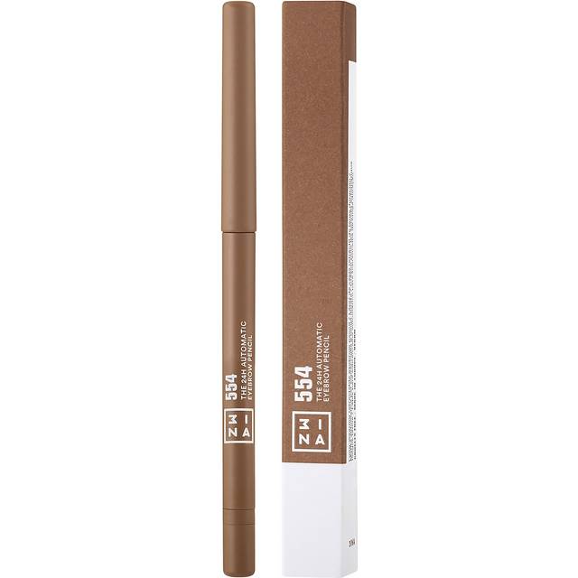 3INA The 24H Automatic Eyebrow Pencil 554 - Defines And Fills Your Eyebrows - Offers A 24H Waterproof Formula - Features An Integrated Sharpener And A