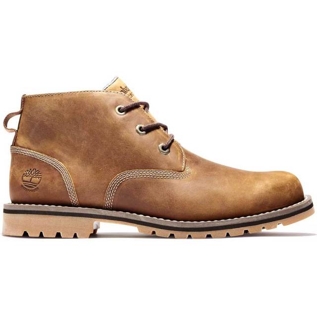 Timberland Men's Larchmont Mid Waterproof Light Brown Chukka Boots - UK 8.5