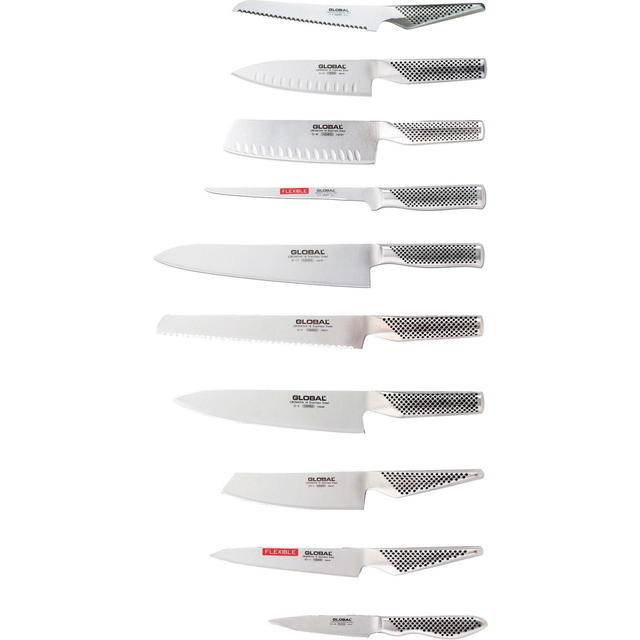 Knivset med 10 Knivar - Stål