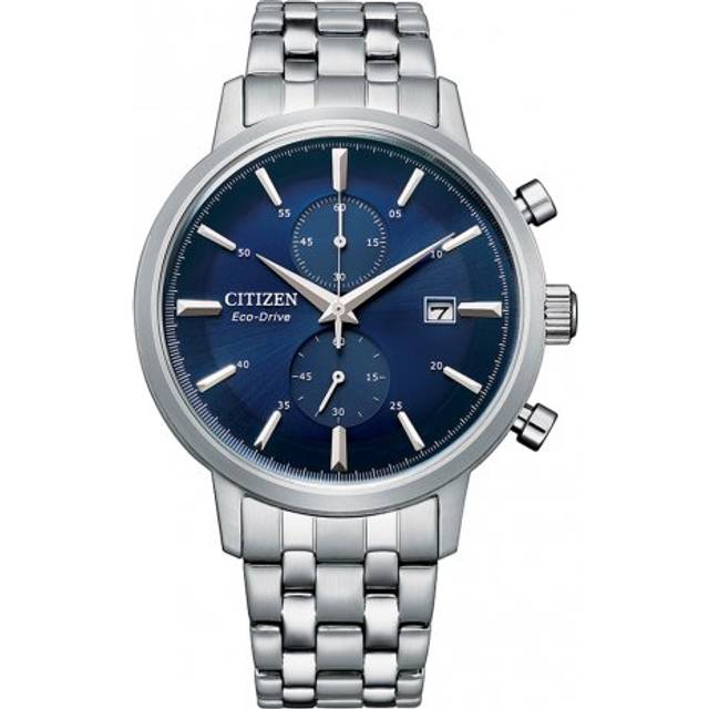 Citizen Classic Blue Dial Stainless Steel Eco-Drive CA7060-88L Herrklocka blå
