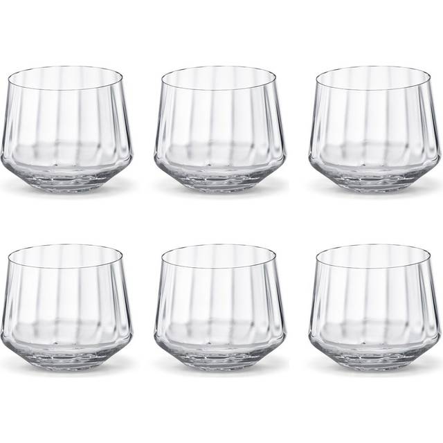 Georg Jensen - Bernadotte Tumblerglas Lågt 25 Cl 6-pack - Klar