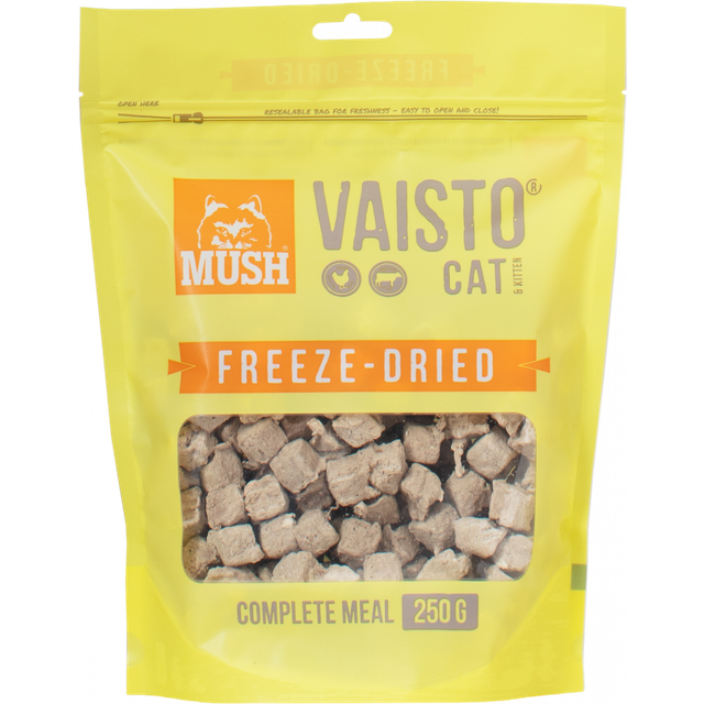 Mush Vaisto CatKyckling-Nöt Frystorkat 250 g