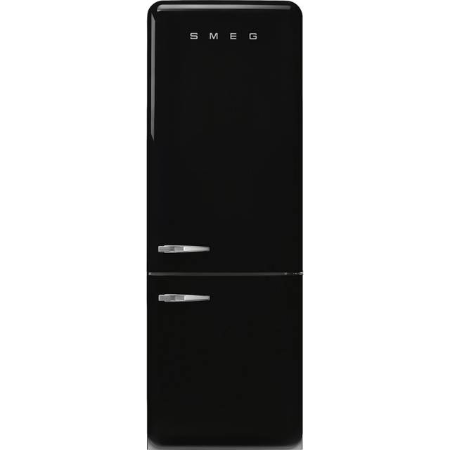 Smeg FAB38RBL5 50's Retro Style Fridge Freezer - Black