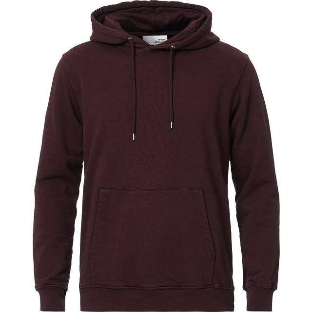 Hoodie Colorful Standard Classic Organic oxblood red - Rouge - L