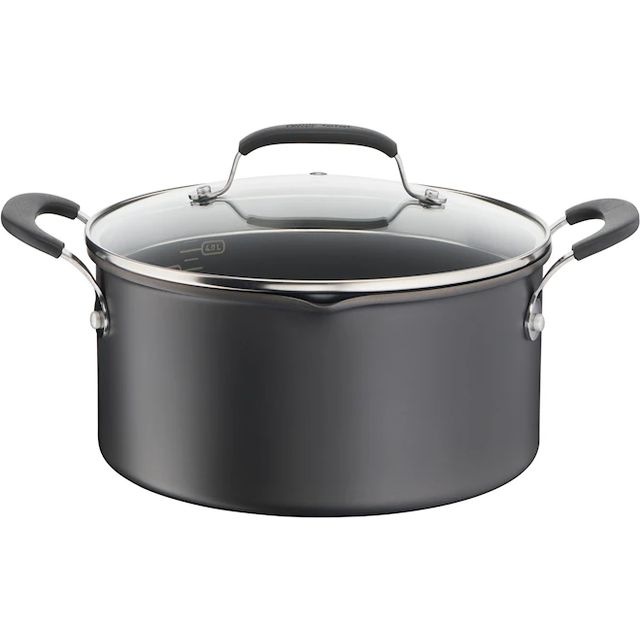 Tefal Jamie Oliver Quick & Easy gryta hard anodised 3 L - Svart