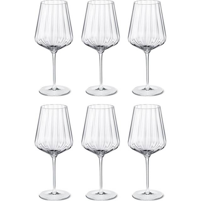 Georg Jensen Bernadotte white wine glass 6-pack crystalline