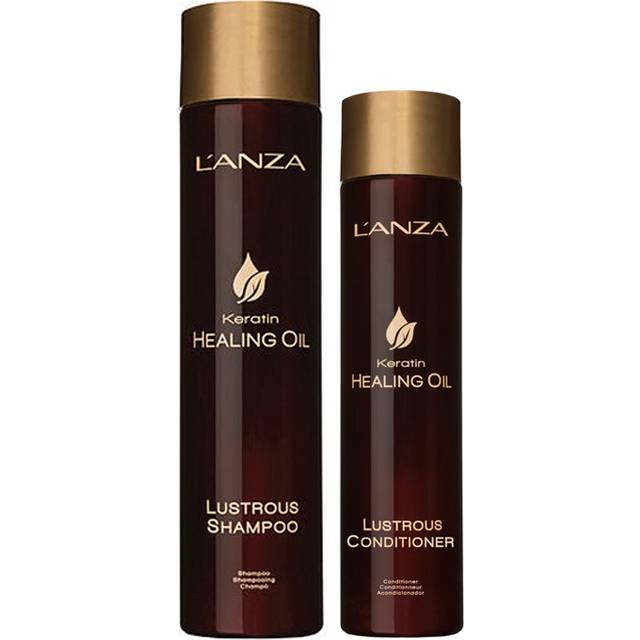 Lanza Keratin Healing Oil Lustrous Shampoo & Conditioner Duo Paket