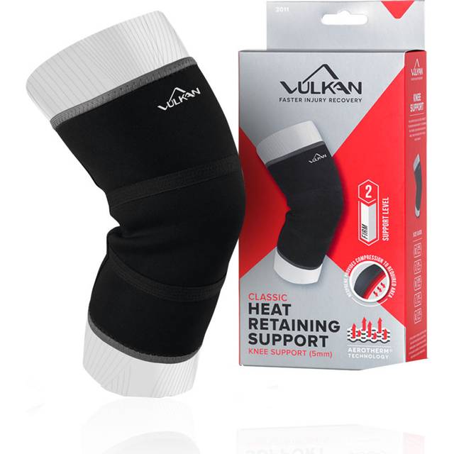 (S) Vulkan Classic Knee Support Neoprene Sleeve 5mm