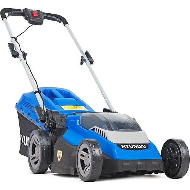 Hyundai HYM40LI380P 40v Rechargeable Lawn Mower, Blue