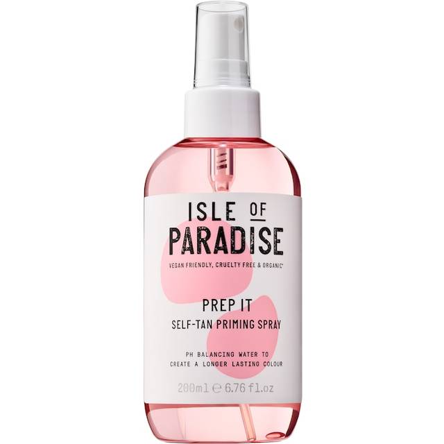 Isle of Paradise – Prep It – Brun utan sol priming-sprej 200 ml-Ingen färg