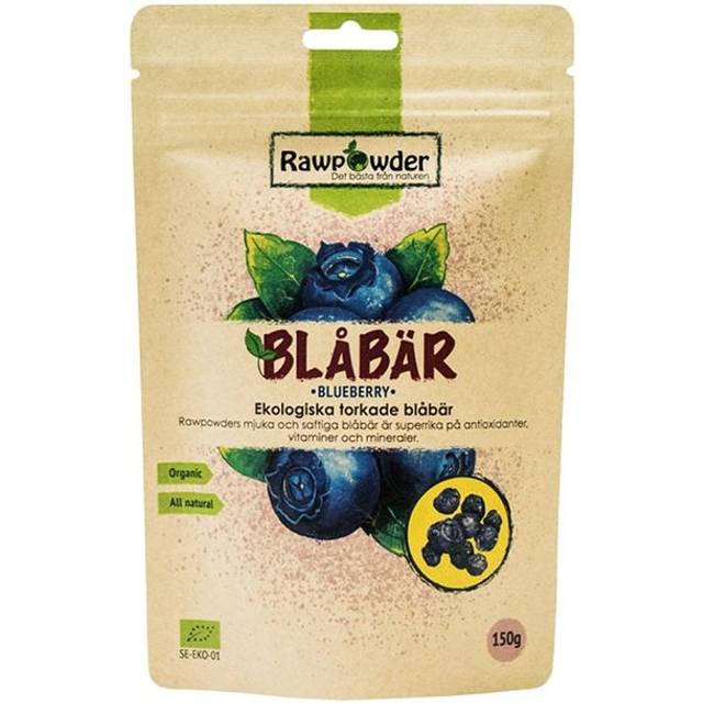 Rawpowder torkade Blåbär 150 g - Multi