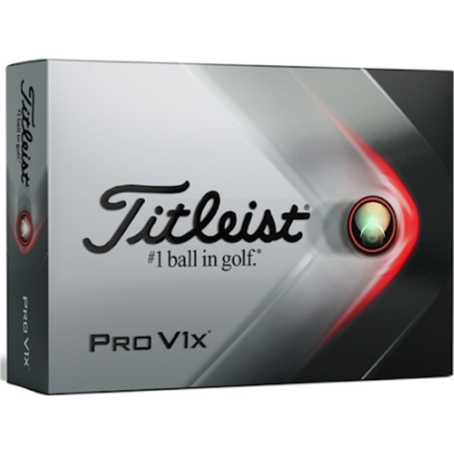 Titleist Pro V1X golfboll, vit