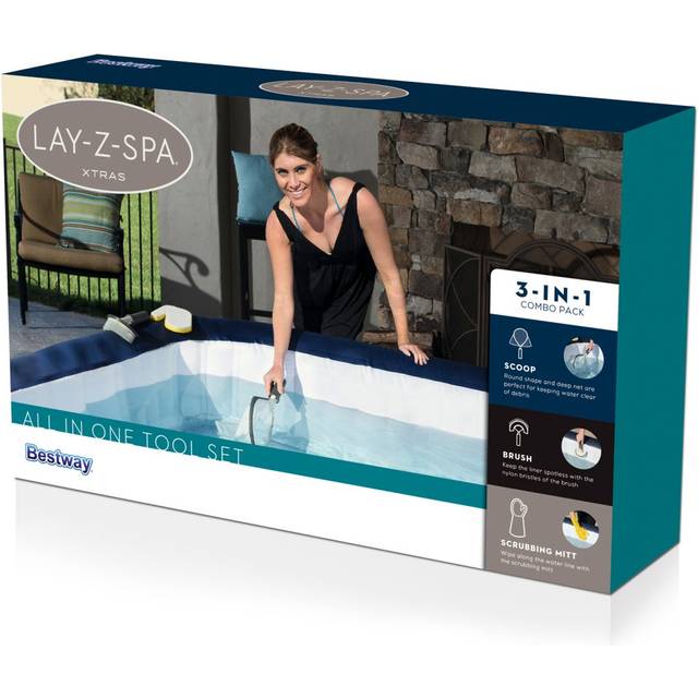 Bestway All in One Tool Set Pool Cleaning Tool Pool Maintenance Kit Lay-Z-Spa