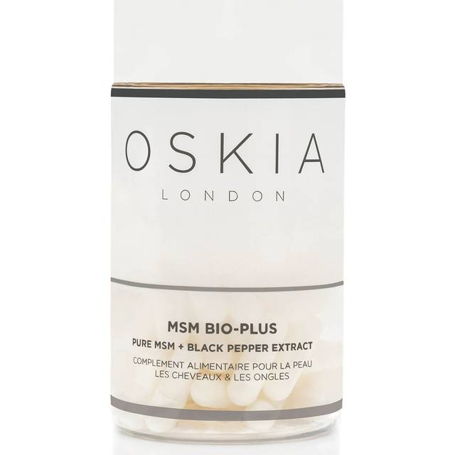 OSKIA MSM Bio-Plus Supplement - 120 Capsules - With Black Pepper Extract - Face the Future