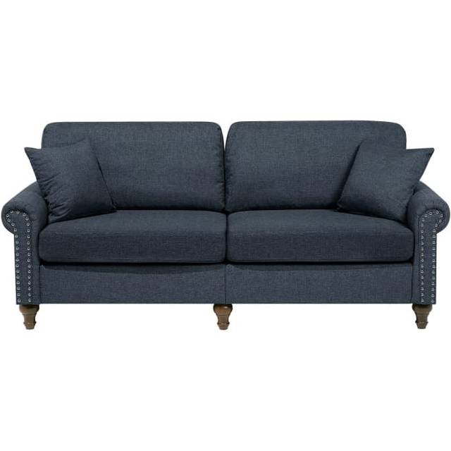 Sofa 3 Seater OTRA Fabric Dark Grey