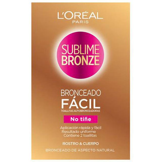 L'Oréal Sublime Bronze Self Tan Easy Tanning Wipes 2s