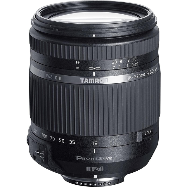 TAMRON High magnification zoom lens DiII VC PZD for Canon only B008E 18-270mm F3.5-6.3 APS-C
