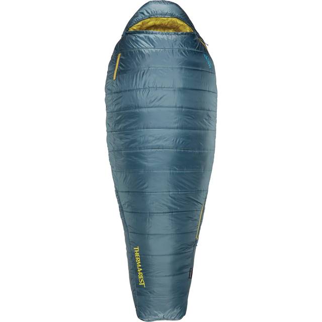 ThermaRest Saros 20 Lightweight 3-Season Sleeping Bag, Regular - Blue/Yellow - Regular | LH Zip