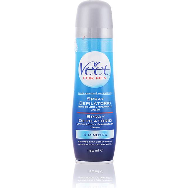 Veet Män Spray Manlig Hårborttagningsmedel Snabb och effektiv, normal hud, 150 ml