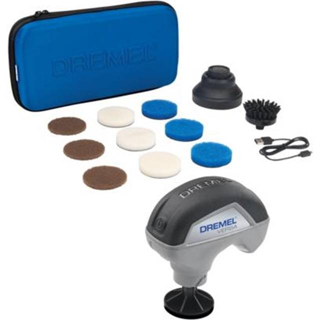 Dremel Versa Cordless Scrubber Cleaner 1 x 2ah Integrated Li-ion Battery Charger Bag