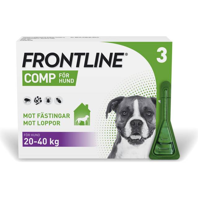 Frontline Comp, spot-on, lösning 268 mg/241,2 mg 3 x 2,68 milliliter