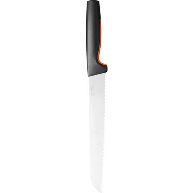 Fiskars Functional Form brödkniv 21 cm - Svart