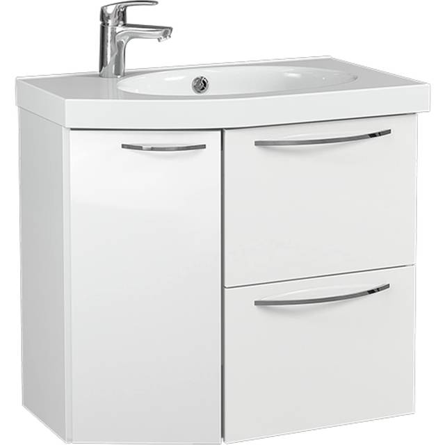 Underdel Temal Mondo 1 Lucka 2 Lådor V 67.5 Cm Vit Matt