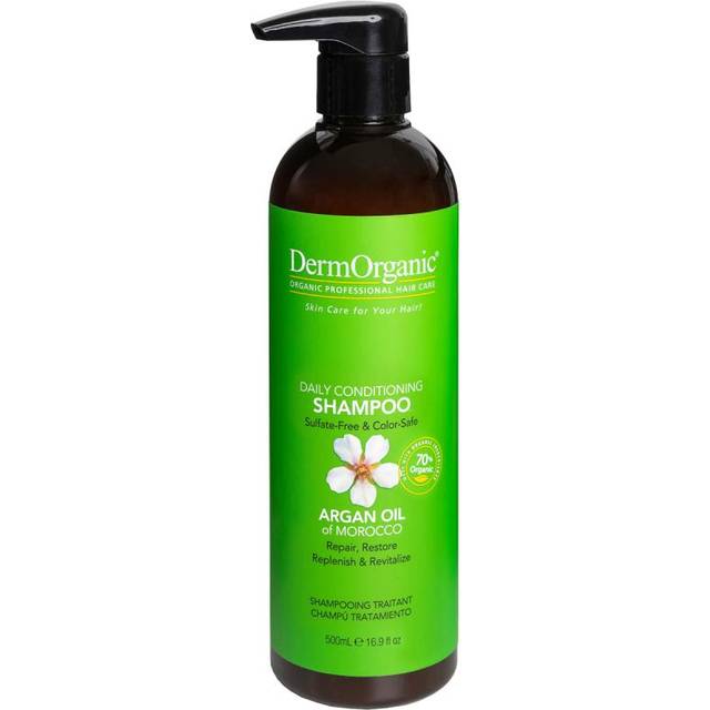 DermOrganic Argan Oil Daily Hydrating Hair CareSulfate Free  Color SafeSHAMPOO 169 oz