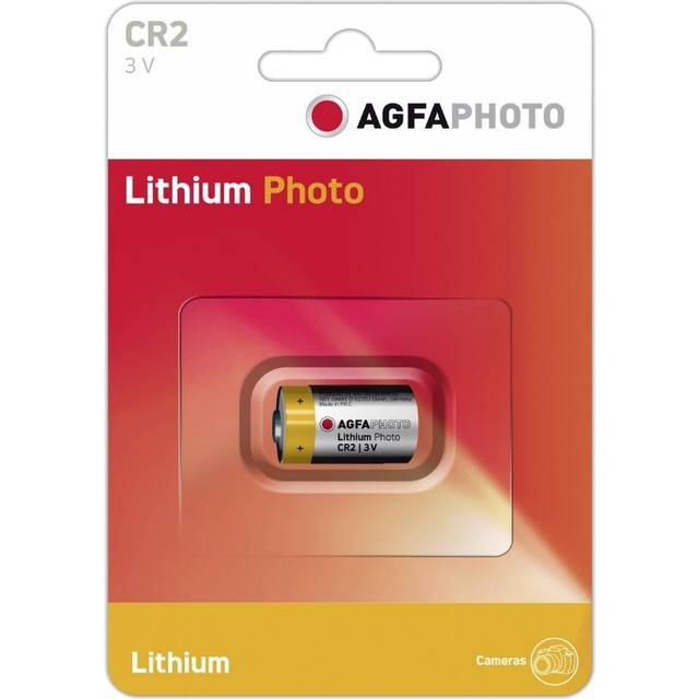 AgfaPhoto CR2 Button Cell 1pc Lithium Long-Lasting Reliable Power
