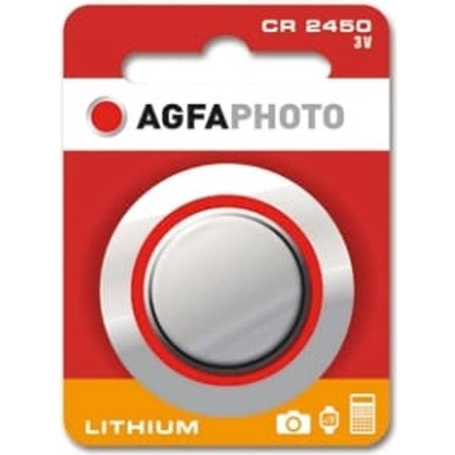 AgfaPhoto 70117 CR 2450 Lithium Button Cell Battery